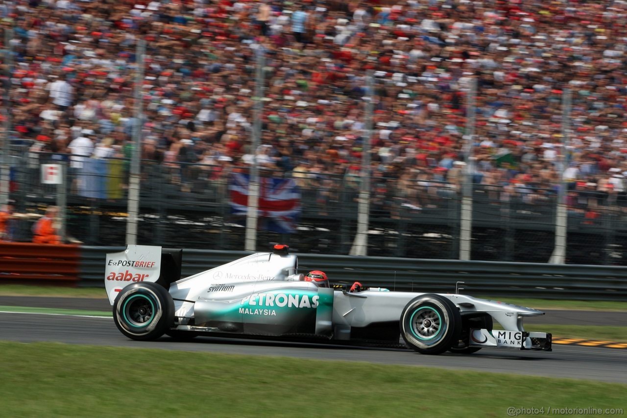 GP ITALIA, 10.09.2011- Qualifiche, Michael Schumacher (GER), Mercedes GP Petronas F1 Team, MGP W02 