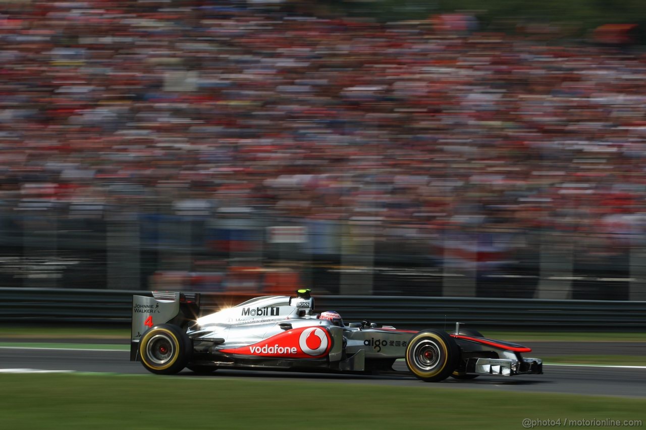 GP ITALIA, 10.09.2011- Qualifiche, Jenson Button (GBR), McLaren  Mercedes, MP4-26 