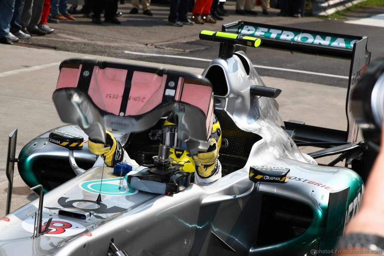 GP ITALIA, 10.09.2011- Qualifiche, Nico Rosberg (GER), Mercedes GP Petronas F1 Team, MGP W02 