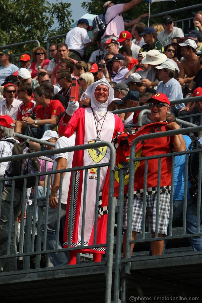 GP ITALIA, 10.09.2011- Qualifiche, Ferrari fans