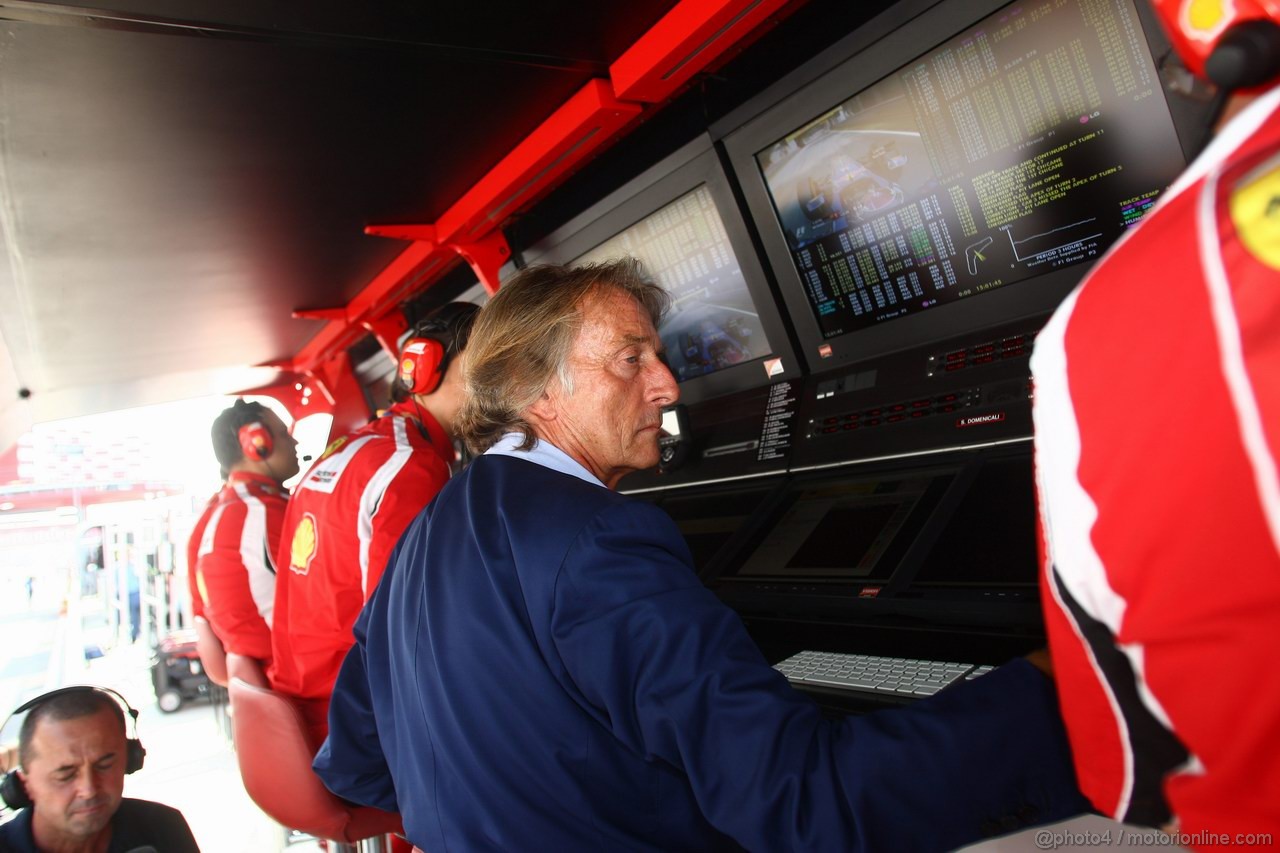 GP ITALIA, 10.09.2011- Qualifiche, Luca Cordero di Montezemolo (ITA), President Ferrari