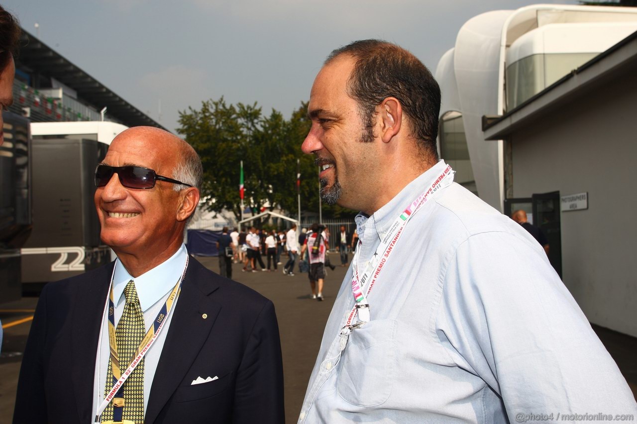 GP ITALIA, 10.09.2011- Qualifiche, Dr. Angelo Sticchi Damiani (ITA) Aci Csai President 