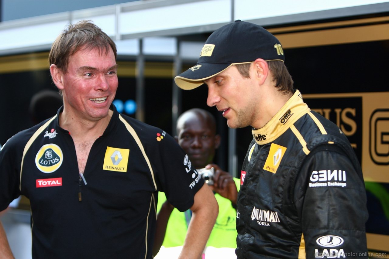 GP ITALIA, 10.09.2011- Vitaly Petrov (RUS), Lotus Renault GP, R31 