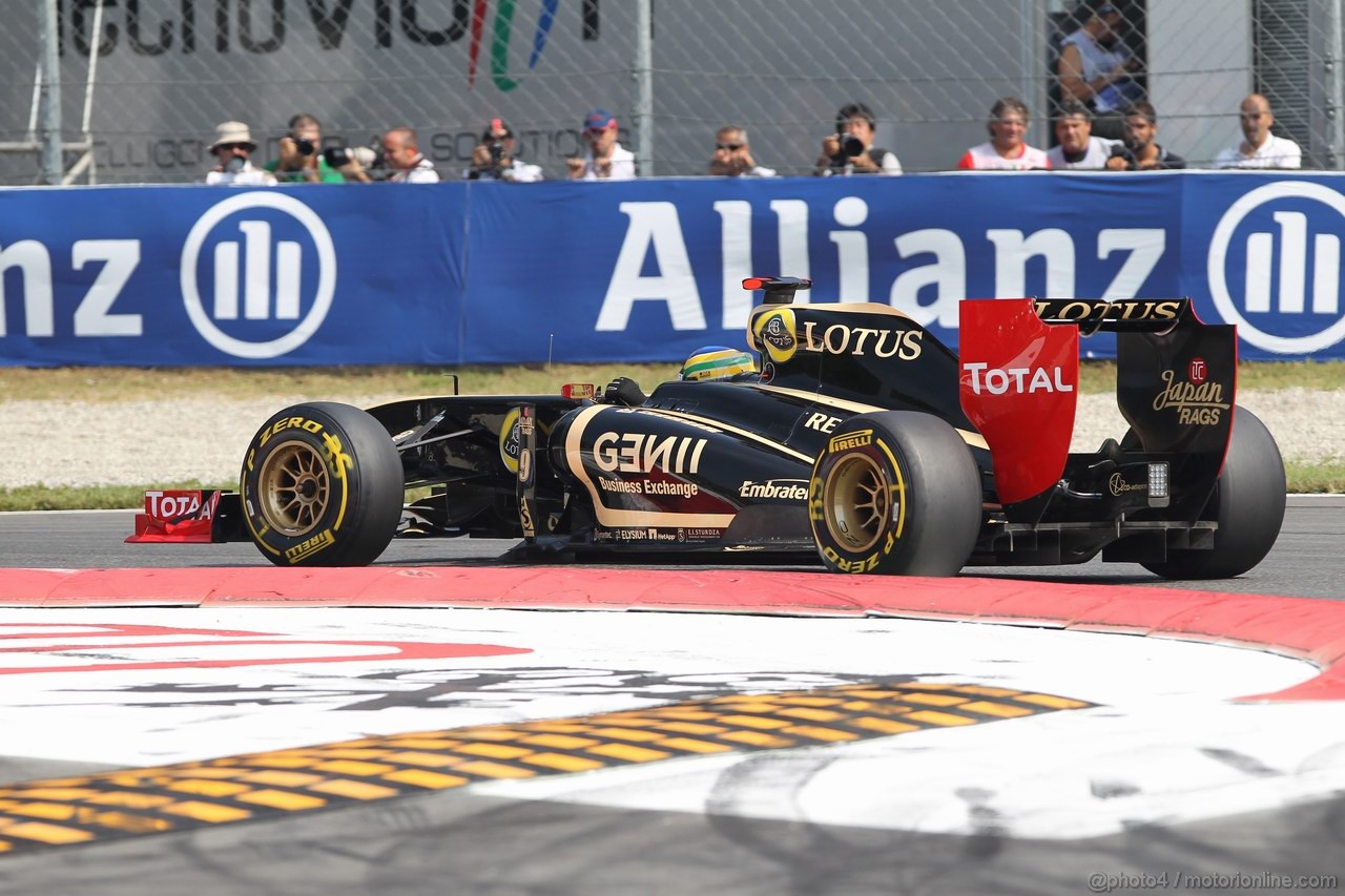 GP ITALIA, 10.09.2011- Qualifiche, Bruno Senna (BRA), Lotus Renault GP R31 