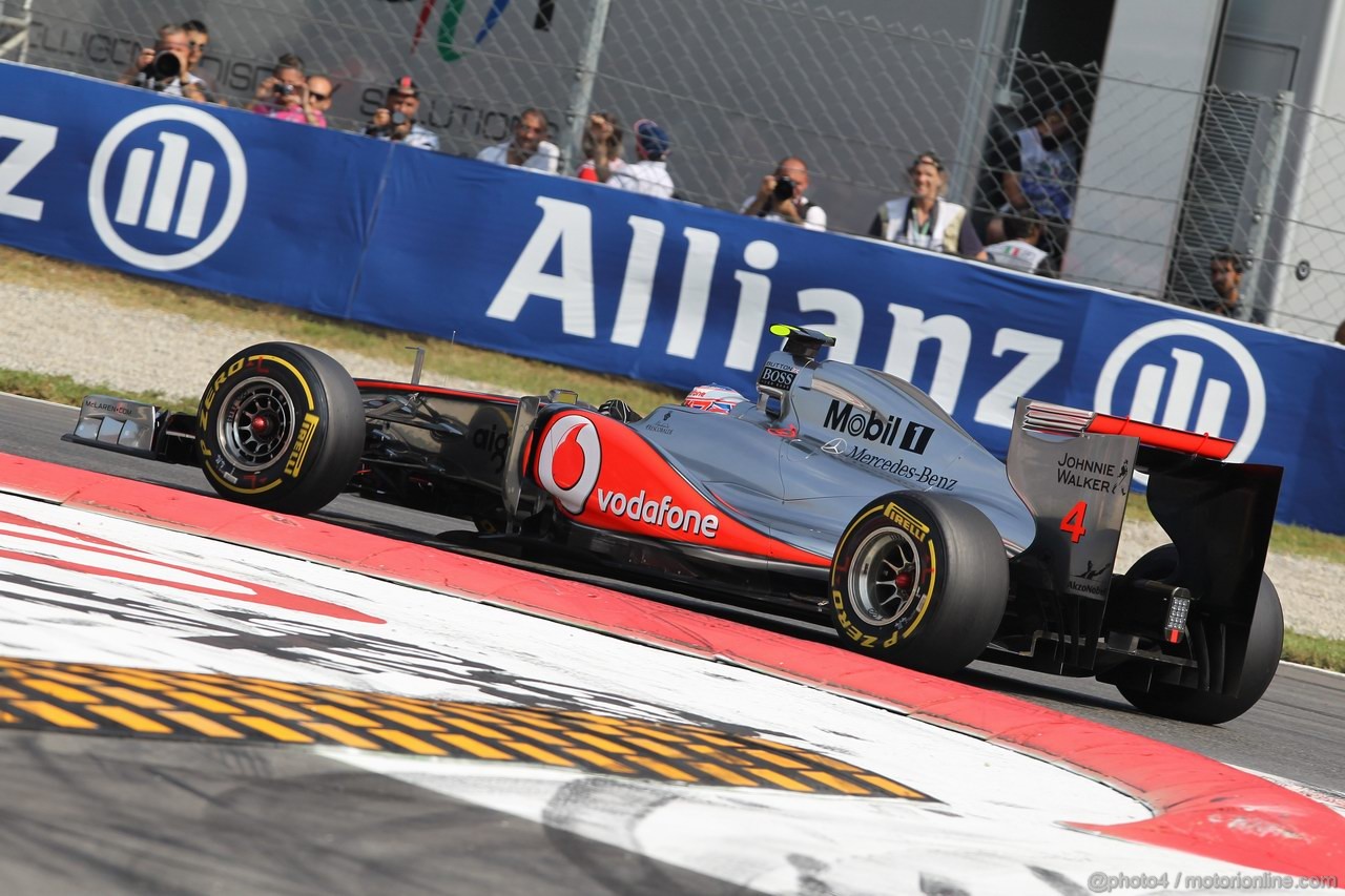 GP ITALIA, 10.09.2011- Qualifiche, Jenson Button (GBR), McLaren  Mercedes, MP4-26 