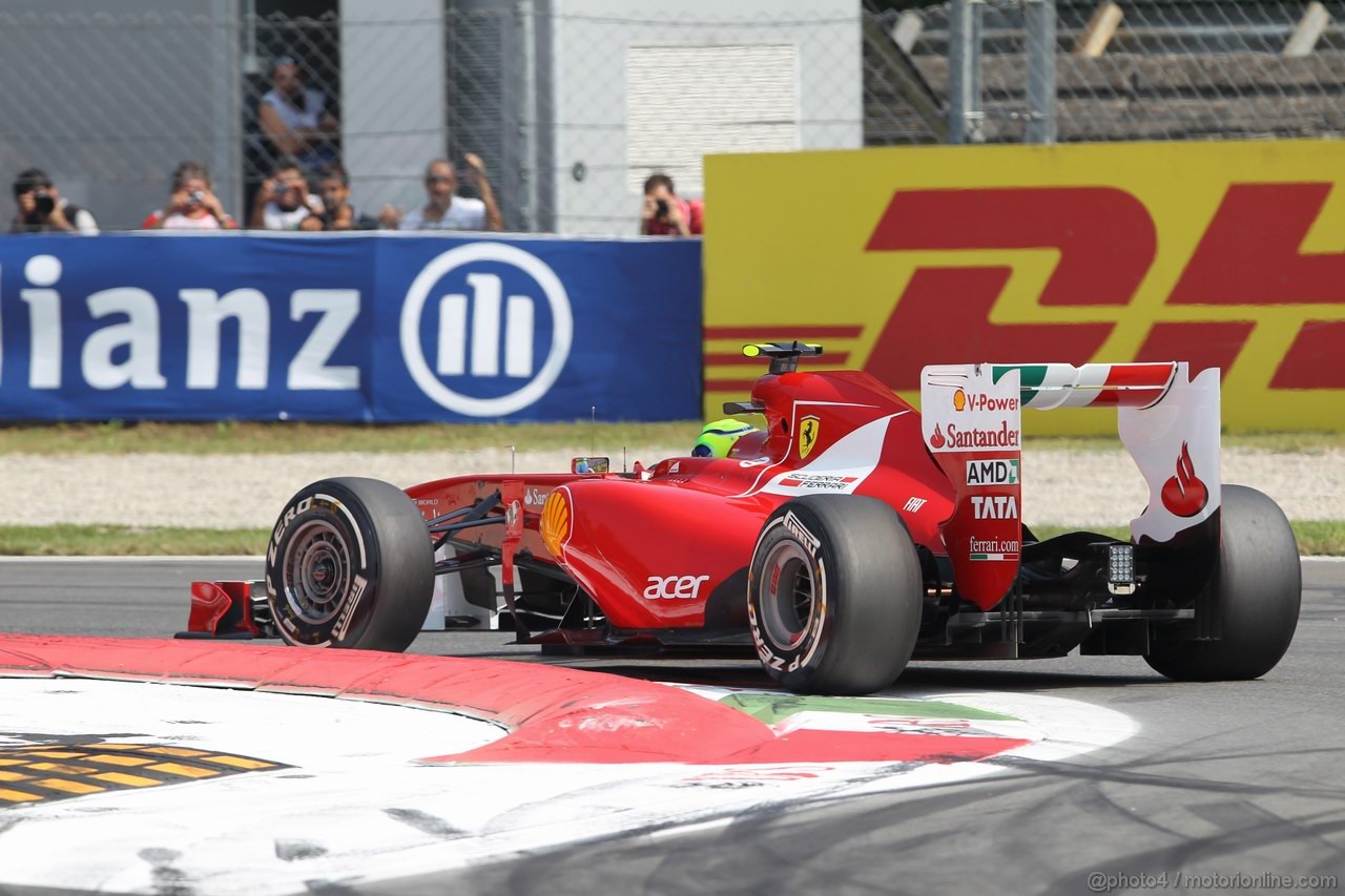 GP ITALIA, 10.09.2011- Qualifiche, Felipe Massa (BRA), Ferrari, F-150 Italia 