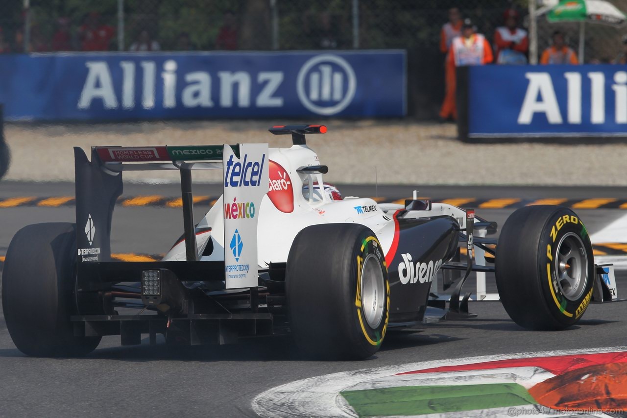 GP ITALIA, 10.09.2011- Qualifiche, Kamui Kobayashi (JAP), Sauber F1 Team C30
