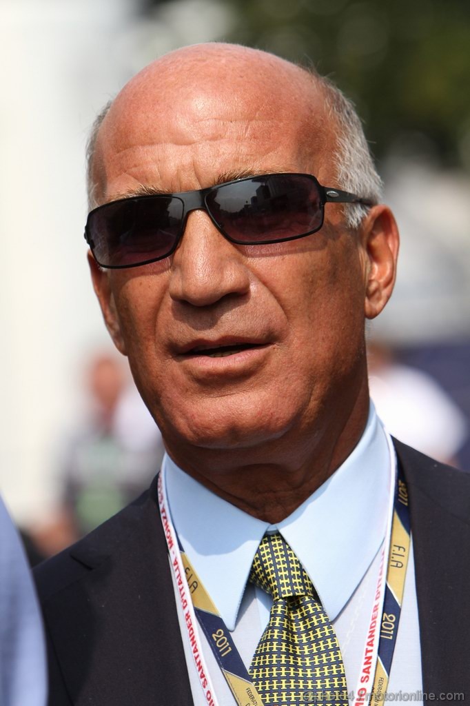 GP ITALIA, 10.09.2011- Qualifiche, Dr. Angelo Sticchi Damiani (ITA) Aci Csai President