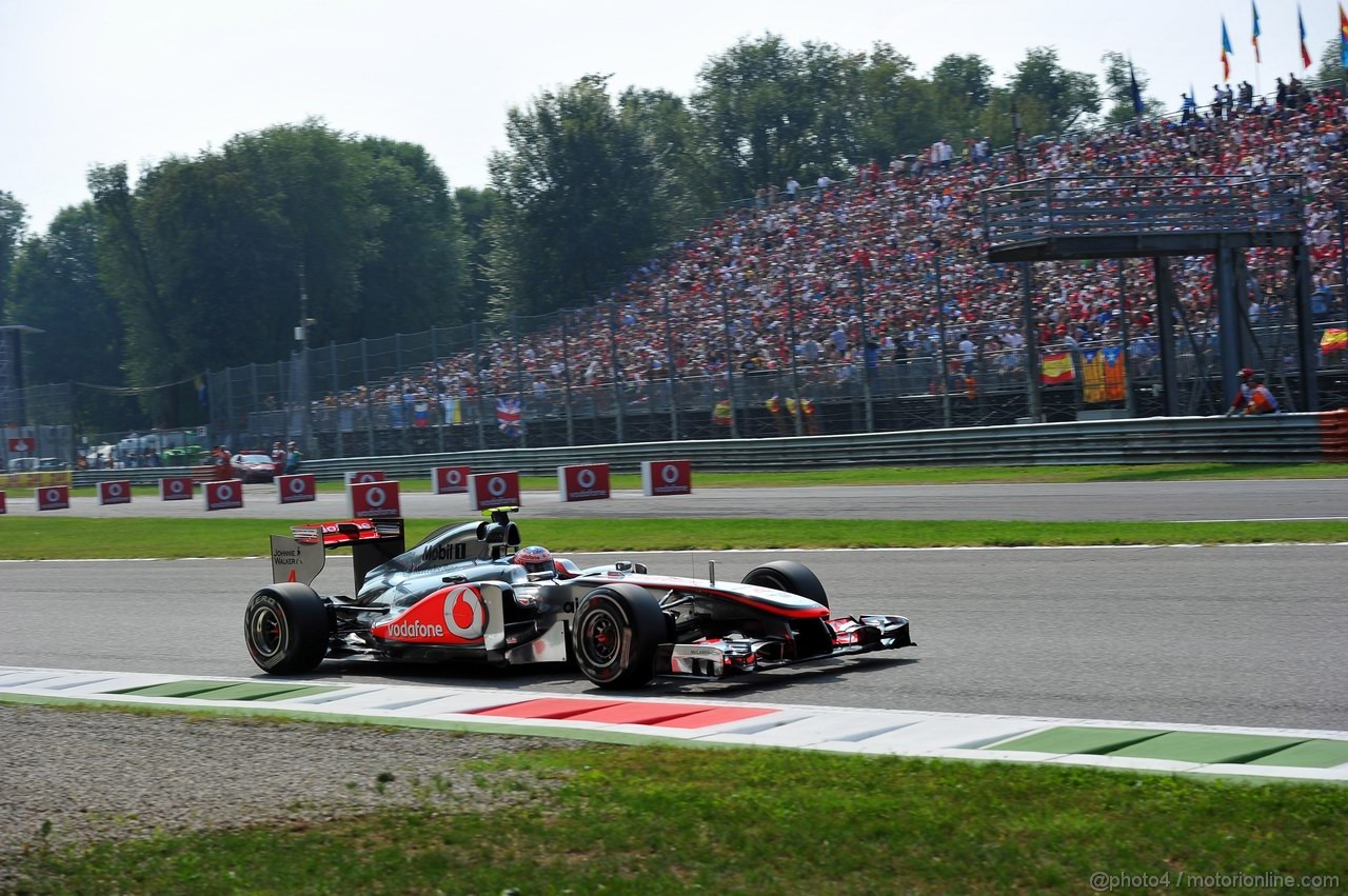 GP ITALIA, 10.09.2011- Qualifiche, Jenson Button (GBR), McLaren Mercedes, MP4-26