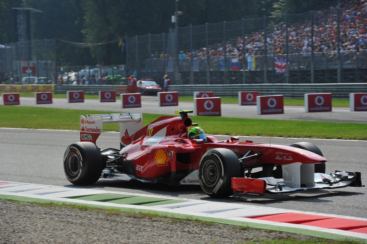 GP ITALIA, 10.09.2011- Qualifiche, Felipe Massa (BRA), Ferrari, F-150 Italia 