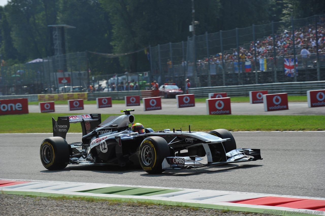 GP ITALIA, 10.09.2011- Qualifiche, Pastor Maldonado (VEN), Williams FW33