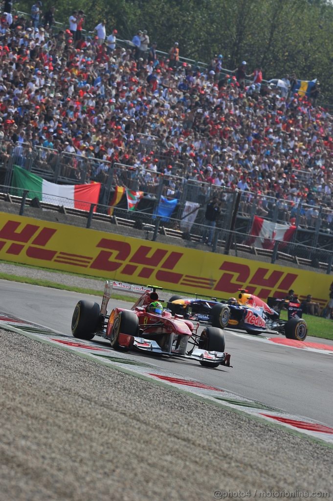 GP ITALIA, 10.09.2011- Qualifiche, Felipe Massa (BRA), Ferrari, F-150 Italia