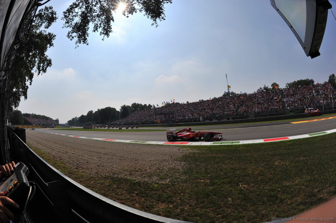 GP ITALIA, 10.09.2011- Qualifiche, Fernando Alonso (ESP), Ferrari, F-150 Italia