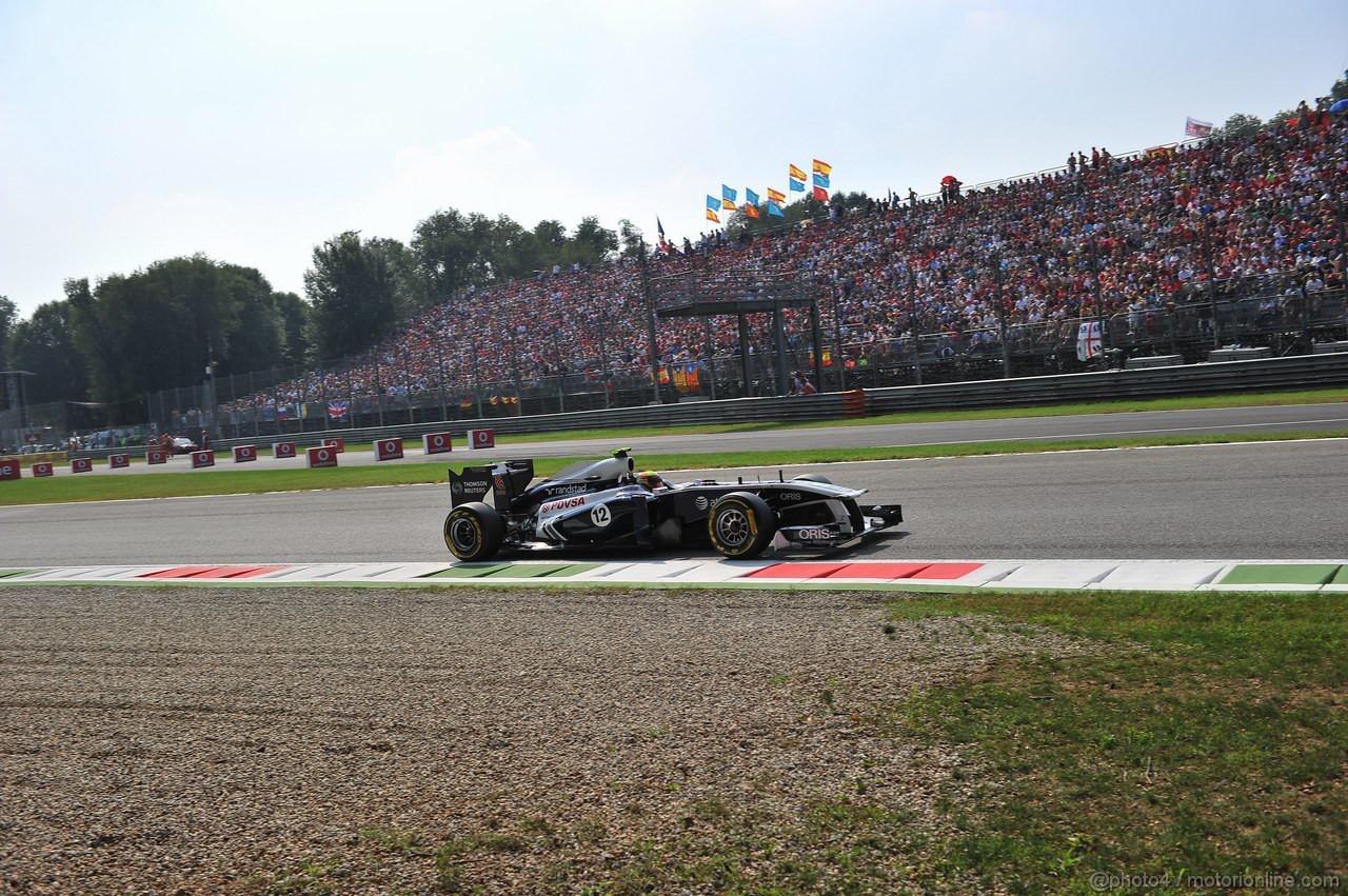 GP ITALIA, 10.09.2011- Qualifiche, Pastor Maldonado (VEN), Williams FW33 