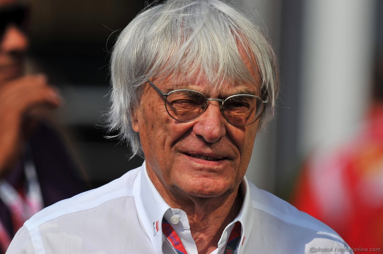GP ITALIA, 10.09.2011- Bernie Ecclestone (GBR), President e CEO of Formula One Management  