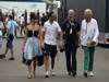 GP ITALIA, 10.09.2011- Vitantonio Liuzzi (ITA), HRT Formula One Team e Domenica with John Button (GBR), father of Jenson Button (GBR) 
