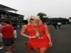 GP ITALIA, 10.09.2011- Ragazza in the paddock 