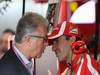 GP ITALIA, 10.09.2011- Prove Libere 3, Sabato, Piero Ferrari (ITA), vice-president Ferrari  e Marc Gene (ESP), Test Driver Ferrari 