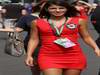 GP ITALIA, 10.09.2011- Qualifiche, ragazza nel paddock 