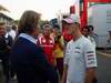 GP ITALIA, 10.09.2011- Luca Cordero di Montezemolo (ITA), President Ferrari e Michael Schumacher (GER), Mercedes GP Petronas F1 Team, MGP W02