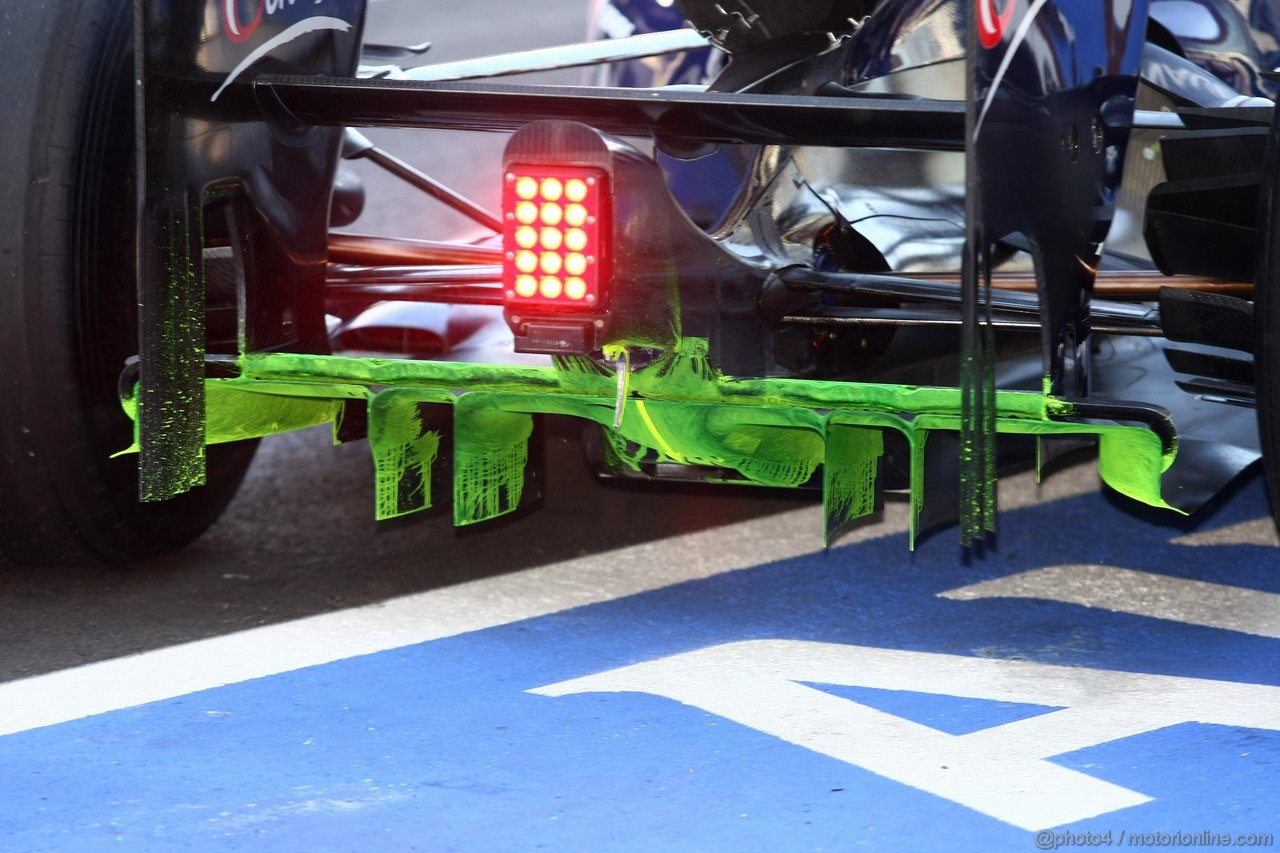 GP ITALIA, 09.09.2011- Prove Libere 1, Venerdi', Mark Webber (AUS), Red Bull Racing, RB7 