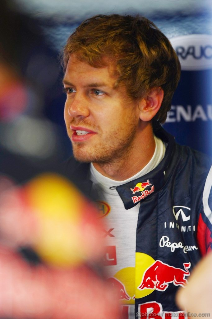 GP ITALIA, 09.09.2011- Prove Libere 1, Venerdi', Sebastian Vettel (GER), Red Bull Racing, RB7 