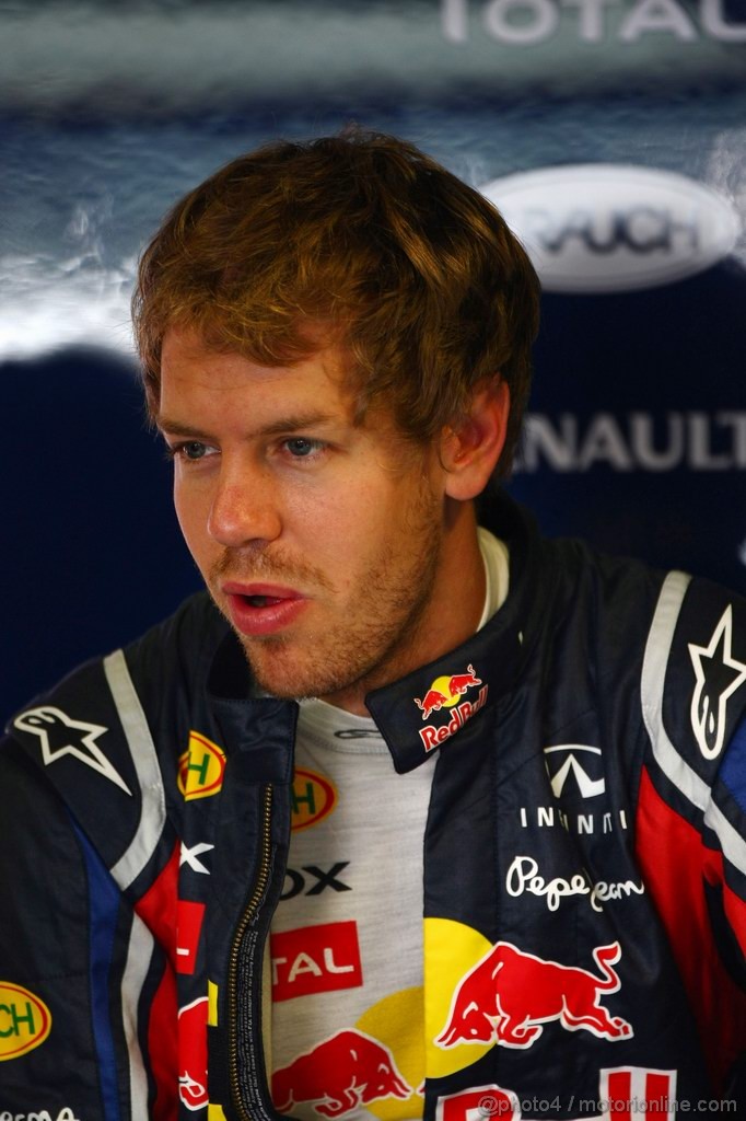 GP ITALIA, 09.09.2011- Prove Libere 1, Venerdi', Sebastian Vettel (GER), Red Bull Racing, RB7