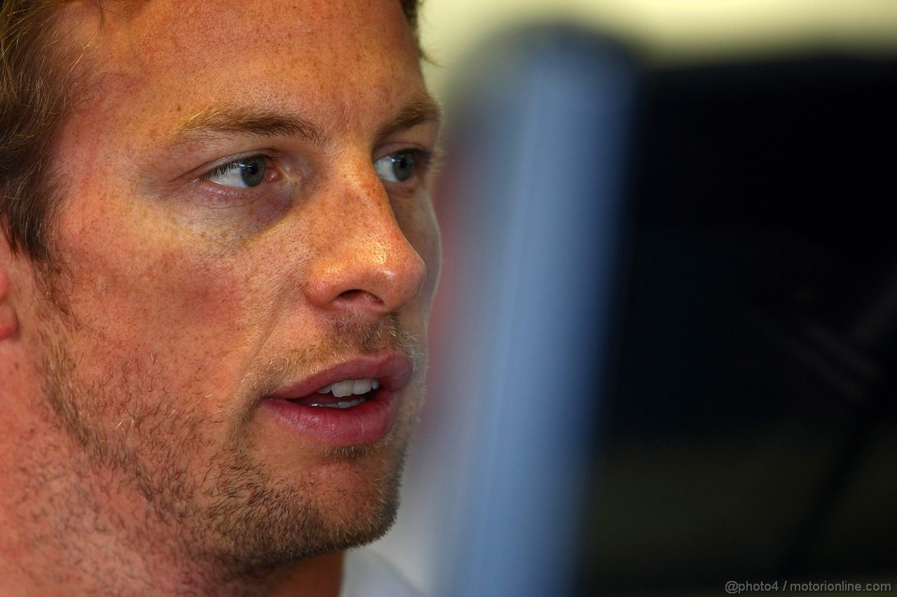 GP ITALIA, 09.09.2011- Prove Libere 1, Venerdi', Jenson Button (GBR), McLaren  Mercedes, MP4-26 