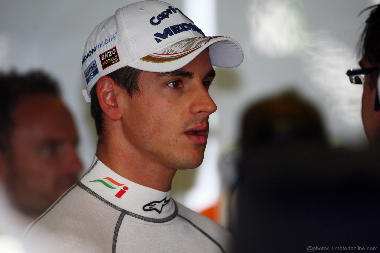 GP ITALIA, 09.09.2011- Prove Libere 1, Venerdi', Adrian Sutil (GER), Force India F1 Team, VJM04 