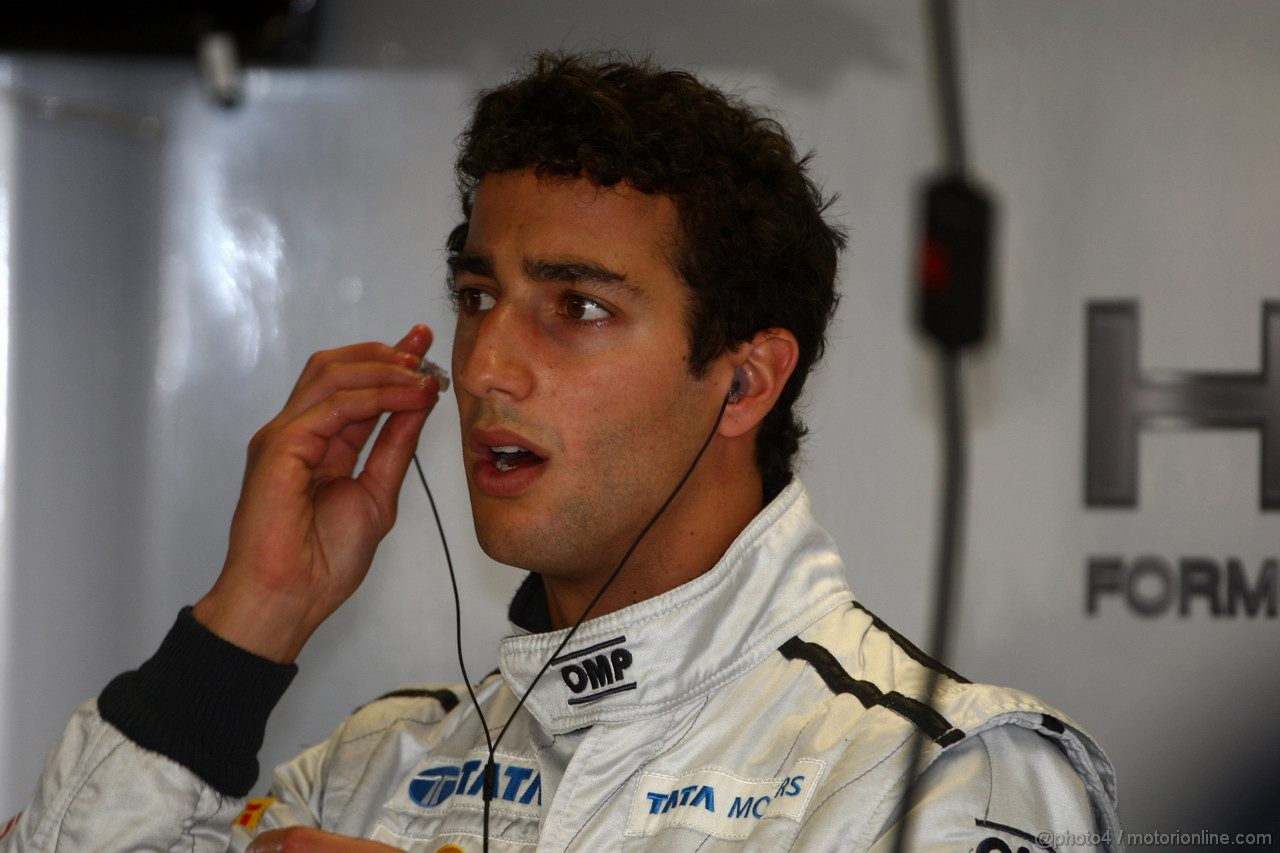 GP ITALIA, 09.09.2011- Prove Libere 1, Venerdi', Daniel Ricciardo (AUS), HRT Formula One Team 