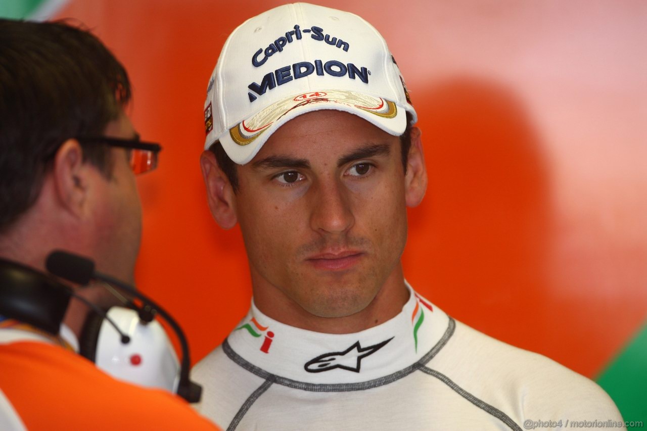 GP ITALIA, 09.09.2011- Prove Libere 1, Venerdi', Adrian Sutil (GER), Force India F1 Team, VJM04 