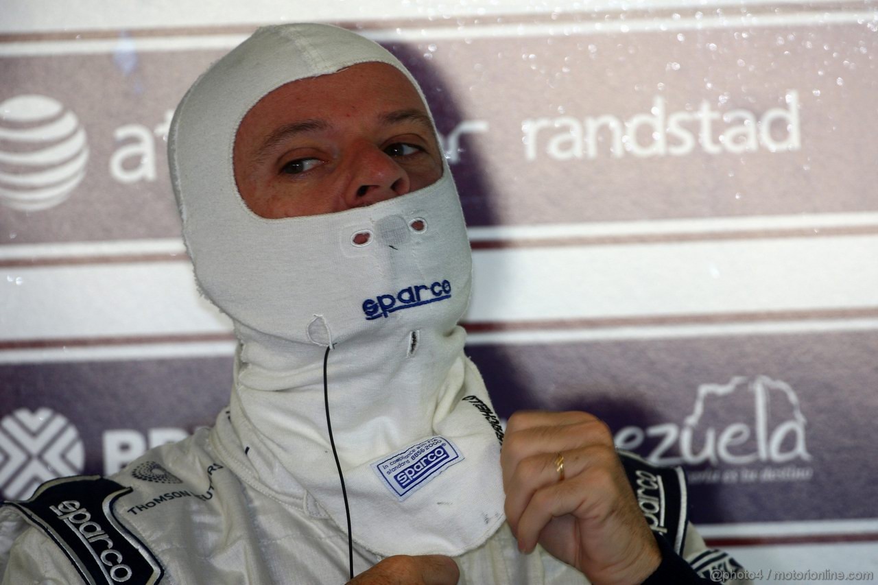 GP ITALIA, 09.09.2011- Prove Libere 1, Venerdi', Rubens Barrichello (BRA), Williams FW33 
