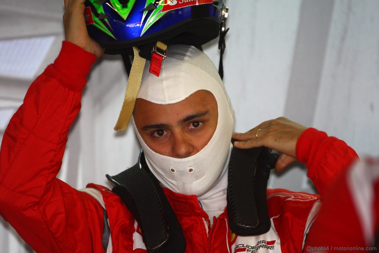 GP ITALIA, 09.09.2011- Prove Libere 1, Venerdi', Felipe Massa (BRA), Ferrari, F-150 Italia 
