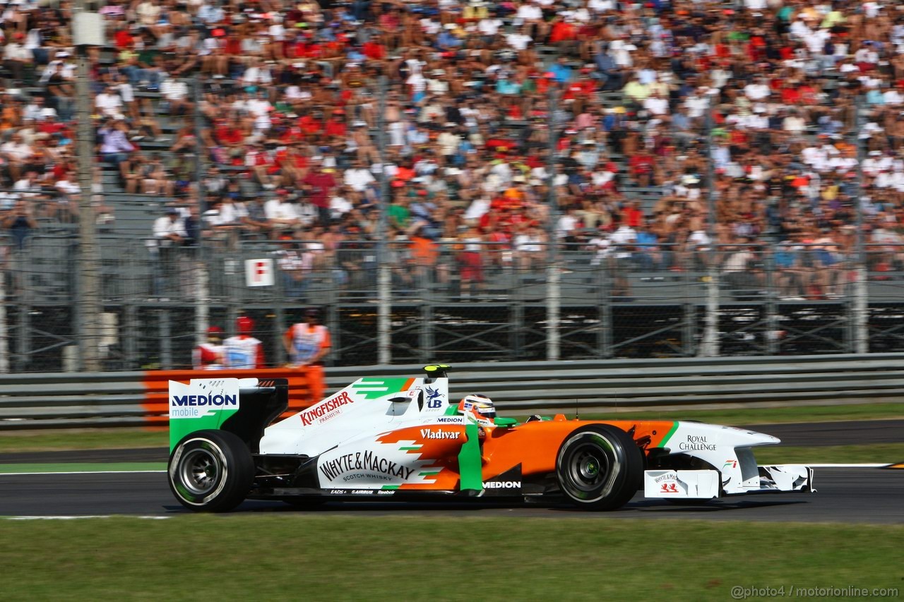 GP ITALIA, 09.09.2011- Prove Libere 1, Venerdi', Nico Hulkenberg (GER), Force India F1 Team, Test Driver 