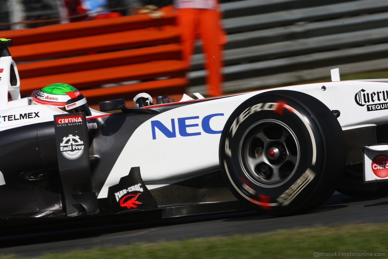 GP ITALIA, 09.09.2011- Prove Libere 1, Venerdi', Sergio Pérez (MEX), Sauber F1 Team C30