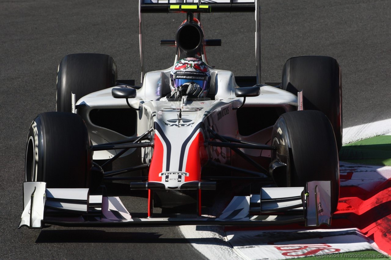 GP ITALIA, 09.09.2011- Prove Libere 1, Venerdi', Vitantonio Liuzzi (ITA), HRT Formula One Team