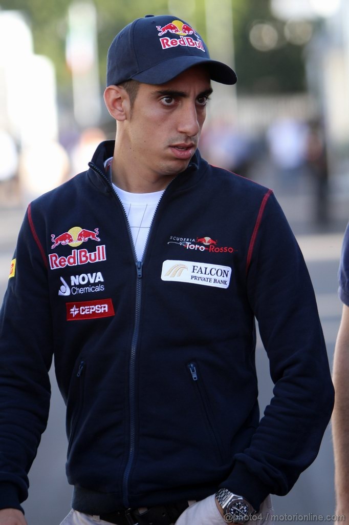 GP ITALIA, 09.09.2011- Prove Libere 1, Venerdi', Sébastien Buemi (SUI), Scuderia Toro Rosso, STR6