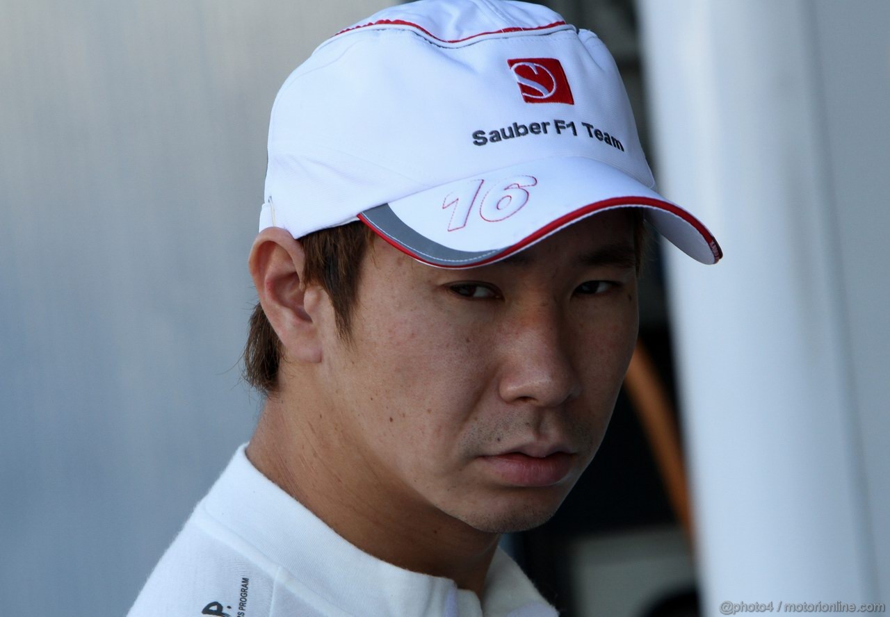 GP ITALIA, 09.09.2011- Prove Libere 1, Venerdi', Kamui Kobayashi (JAP), Sauber F1 Team C30