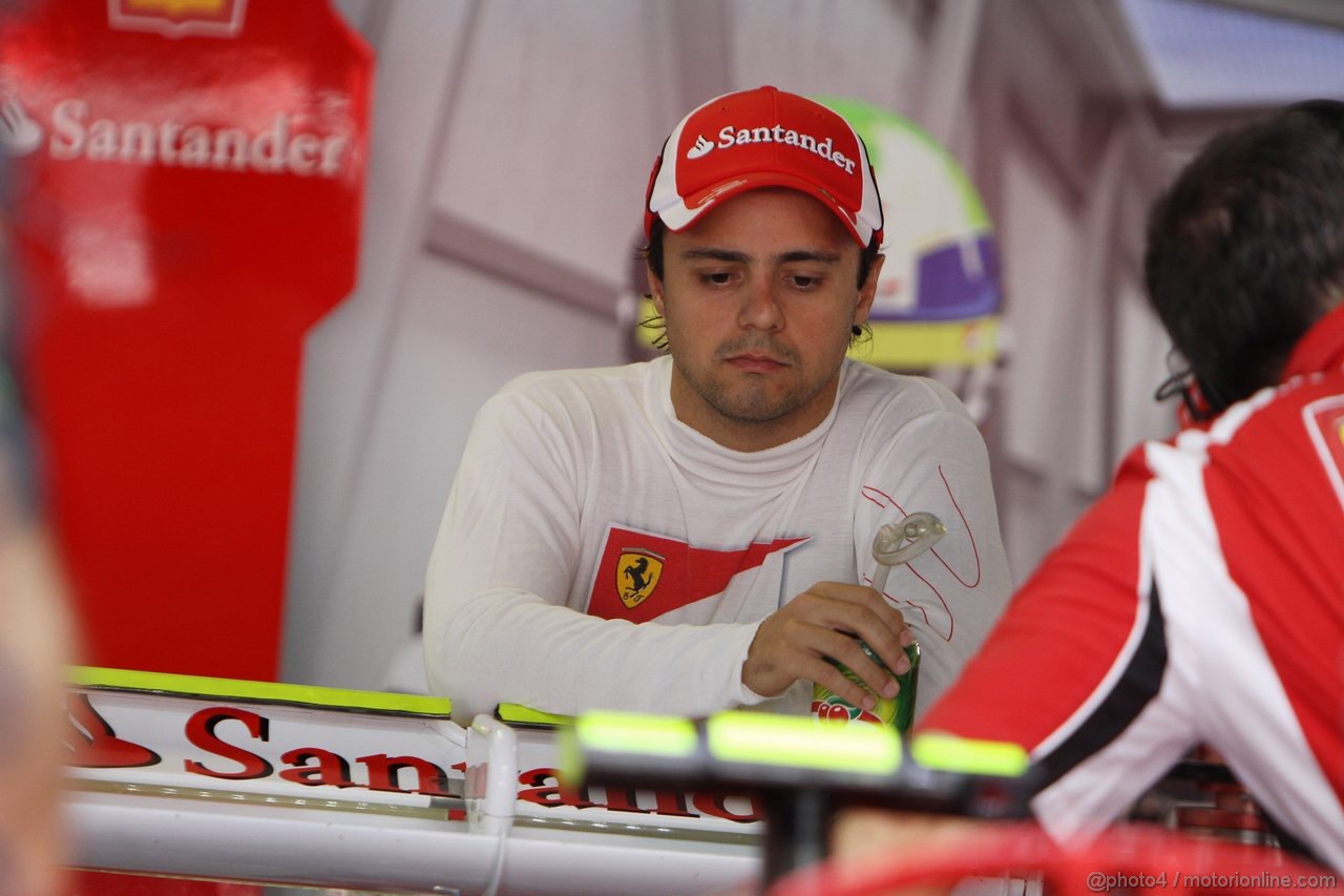 GP ITALIA, 09.09.2011- Prove Libere 1, Venerdi', Felipe Massa (BRA), Ferrari, F-150 Italia 