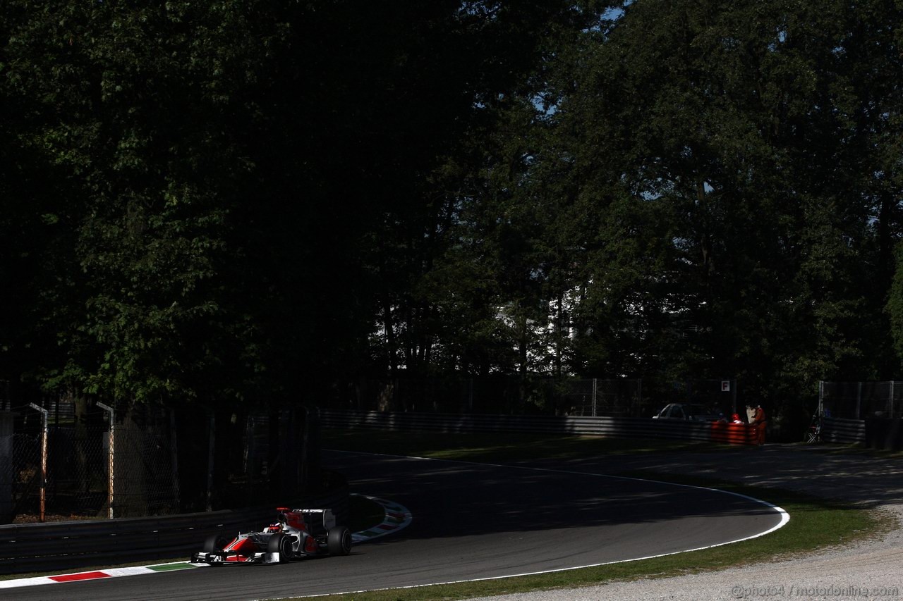 GP ITALIA, 09.09.2011- Prove Libere 1, Venerdi', Daniel Ricciardo (AUS), HRT Formula One Team 