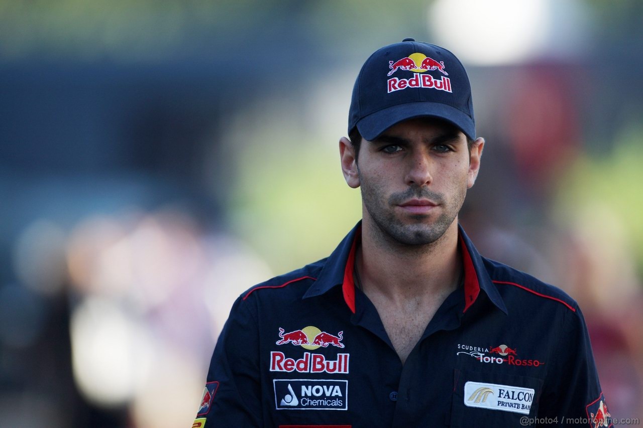 GP ITALIA, 09.09.2011- Prove Libere 1, Venerdi', Jaime Alguersuari (SPA), Scuderia Toro Rosso, STR6