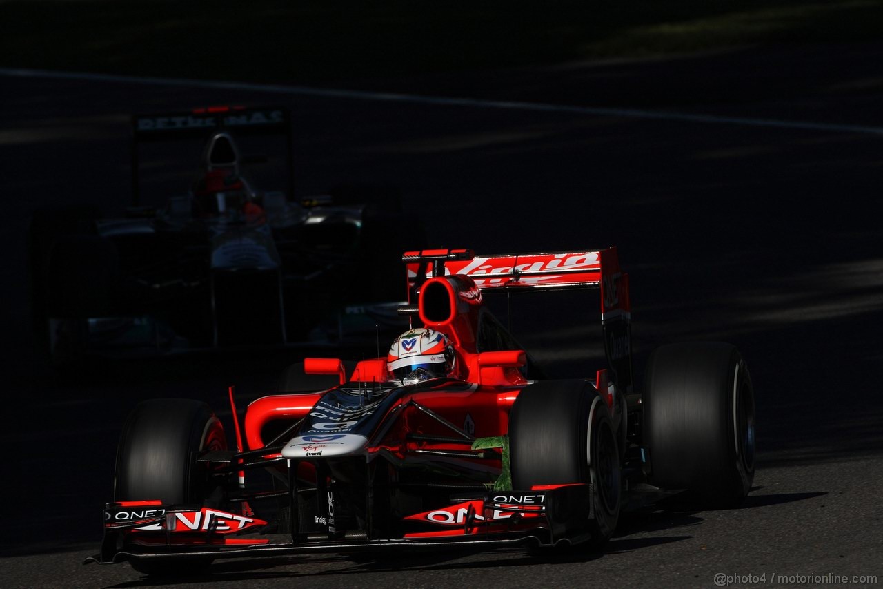 GP ITALIA, 09.09.2011- Prove Libere 1, Venerdi', Adrian Sutil (GER), Force India F1 Team, VJM04 