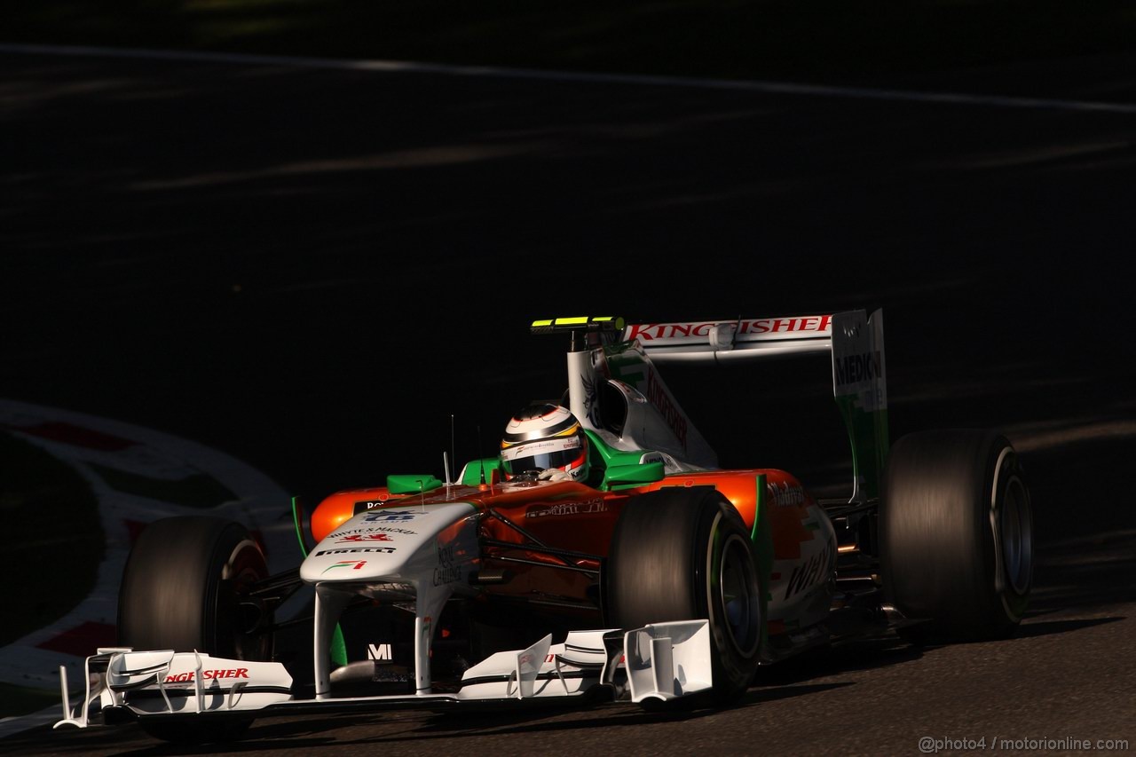 GP ITALIA, 09.09.2011- Prove Libere 1, Venerdi', Nico Hulkenberg (GER), Force India F1 Team, Test Driver