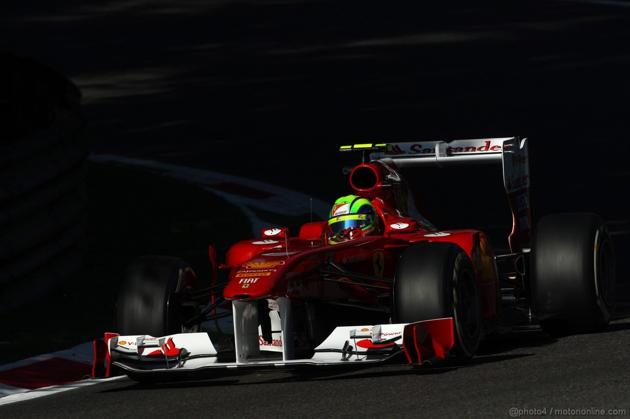 GP ITALIA, 09.09.2011- Prove Libere 1, Venerdi', Felipe Massa (BRA), Ferrari, F-150 Italia 