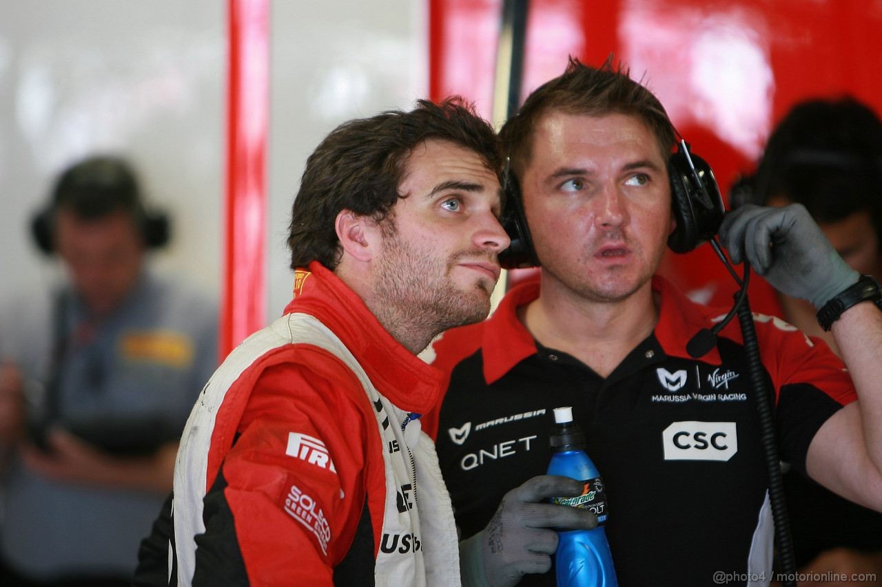 GP ITALIA, 09.09.2011- Prove Libere 1, Venerdi', Jerome D'Ambrosio (BEL), Marussia Virgin Racing VR-02 