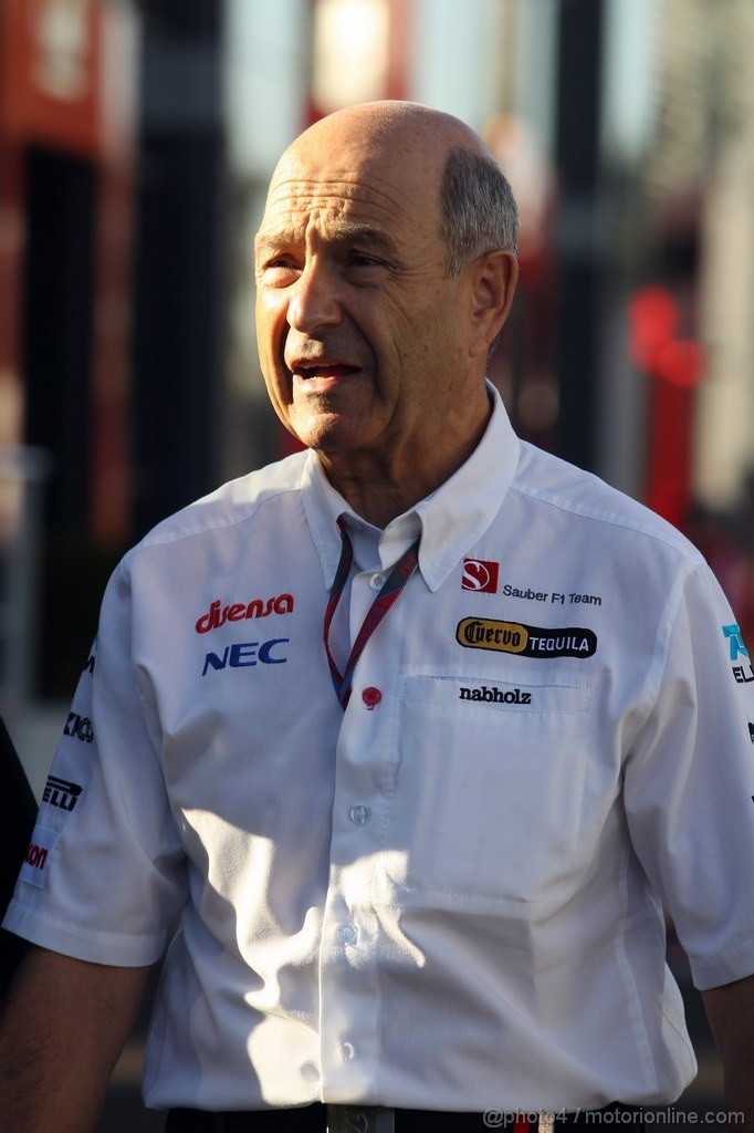 GP ITALIA, 09.09.2011- Peter Sauber (SUI), Sauber F1 Team, Team Principal  