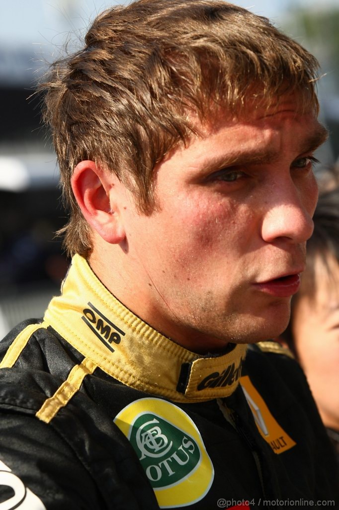 GP ITALIA, 09.09.2011- Prove Libere 2, Venerdi', Vitaly Petrov (RUS), Lotus Renault GP, R31 