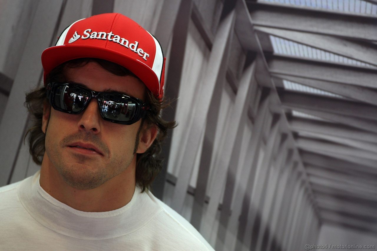 GP ITALIA, 09.09.2011- Prove Libere 2, Venerdi', Fernando Alonso (ESP), Ferrari, F-150 Italia 