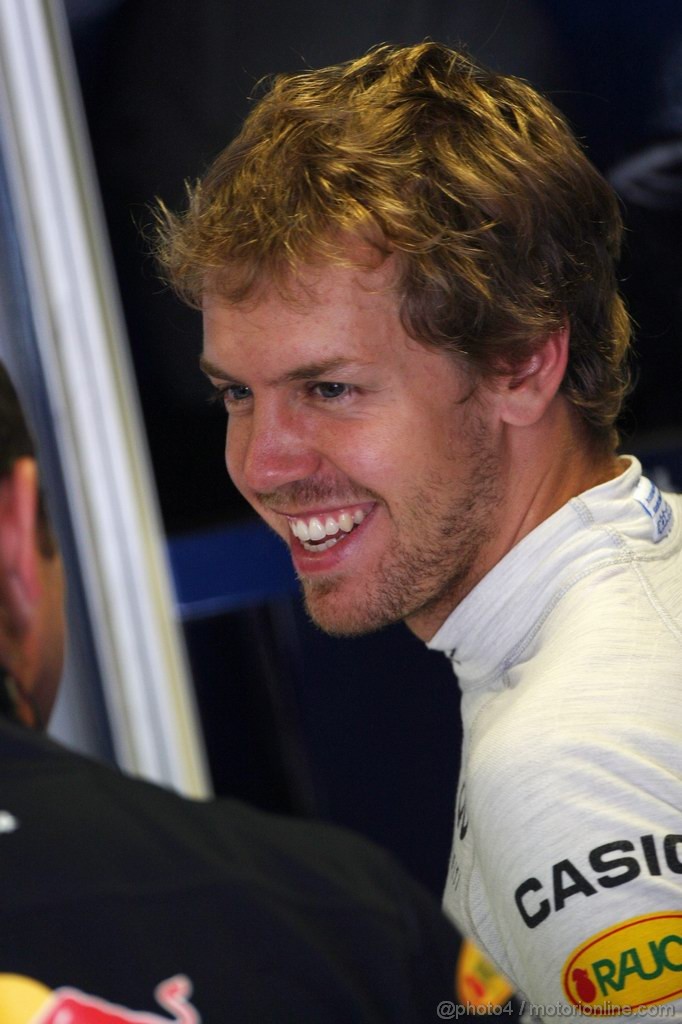 GP ITALIA, 09.09.2011- Prove Libere 2, Venerdi', Sebastian Vettel (GER), Red Bull Racing, RB7