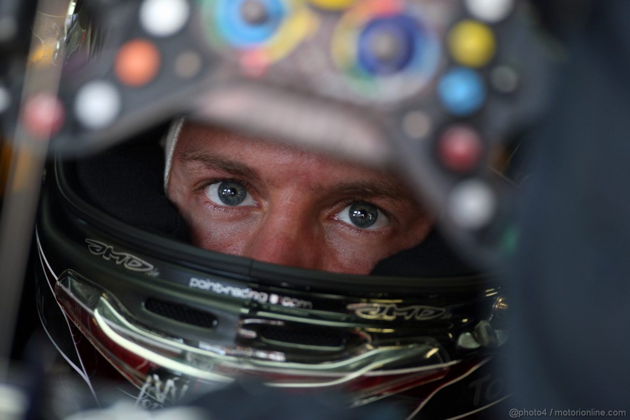 GP ITALIA, 09.09.2011- Prove Libere 2, Venerdi', Sebastian Vettel (GER), Red Bull Racing, RB7